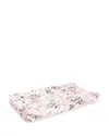 Posh Peanut Girls' Vintage Pink Rose Changing Pad Cover - Baby In Light/pastel Pink