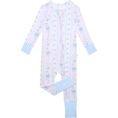 Posh Peanut Babies'  Kids' Convertible One-piece Pajamas In Multi