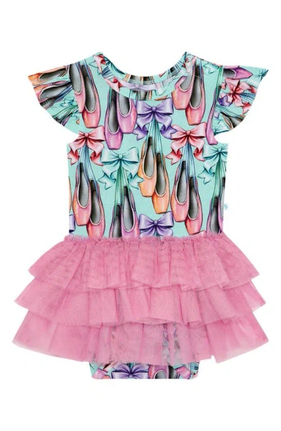 open lace back dress Ice Cream Tutu set- Ice Cream outfit-Ice Cream dress-Ice Cream tutu  Pink  Toes & Hair Bows