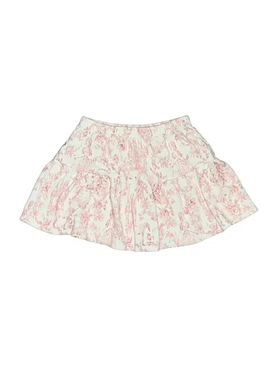 Pre-owned Posh Peanut Kids' Skirt In Pink