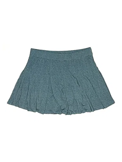 Pre-owned Posh Peanut Skort In Teal