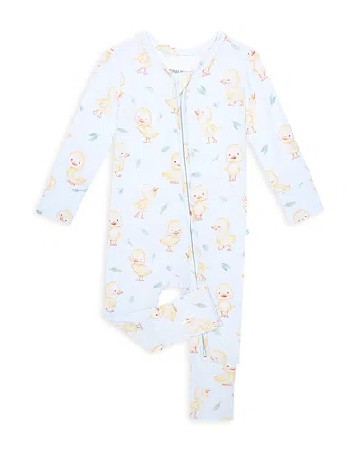 Posh Peanut Kids' Unisex Edwin Convertible One Piece - Baby In Blue