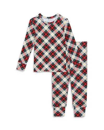 Posh Peanut Unisex Marqui Pacci Long Sleeve Basic Pajama Set - Baby In Open Beige