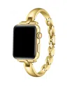 Posh Tech Alexis Stainless Steel Bracelet Band For Apple Watch In Gold