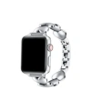 Posh Tech Aphrodite Heart Stainless Steel Band For Apple Watch In Gold