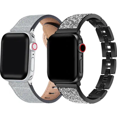 Posh Tech Assorted 2-pack Apple Watch® Watchbands In Multi