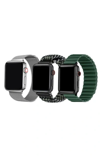 Posh Tech Assorted 3-pack Apple Watch® Watchbands In White