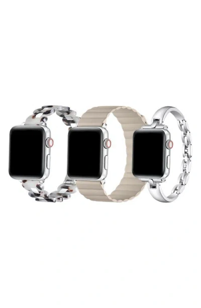 Posh Tech Assorted 3-pack Apple Watch® Watchbands In Multi