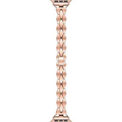 Posh Tech Ava Stainless Steel Apple Watch® Watchband In Gold