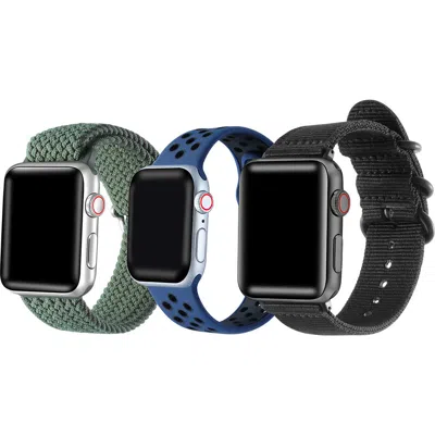 Posh Tech Avalon 3-pack Watchbands In Multi
