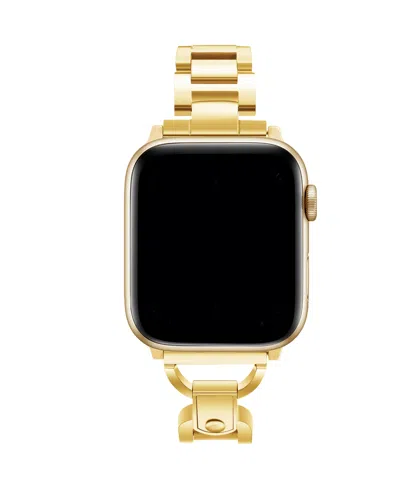 Posh Tech Avery Stainless Steel Band For Apple Watch In Gold