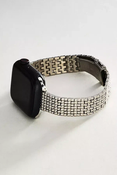Posh Tech Brooklyn Stainless Steel Apple Watch Band In Gold