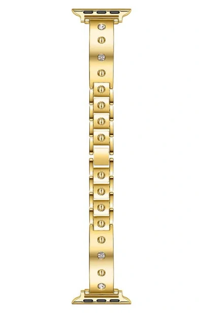 Posh Tech Cambell Stainless Steel Apple Watch® Watchband In Gold