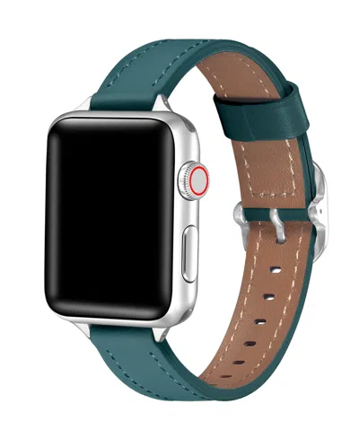 Posh Tech Carmen Leather Band For Apple Watch In Blue