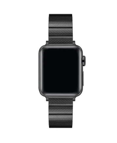 Posh Tech Charlie Resin Link Band For Apple Watch In Black