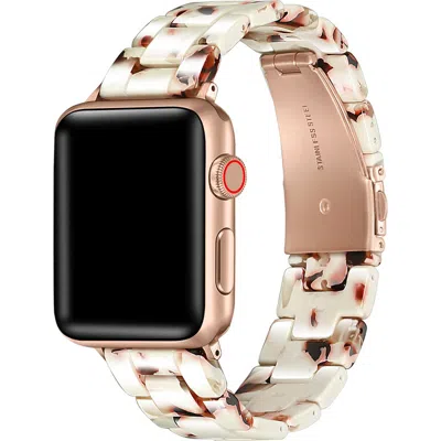 Posh Tech Claire Resin Link Band For Apple Watch In Multi