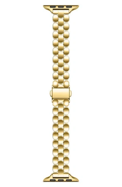Posh Tech Emery Apple Watch® Bracelet Watchband In Gold