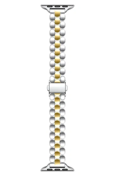 Posh Tech Emery Apple Watch® Bracelet Watchband In Silver