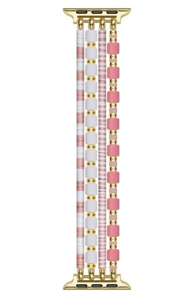 Posh Tech Emily Apple Watch® Bracelet Watchband In Pink