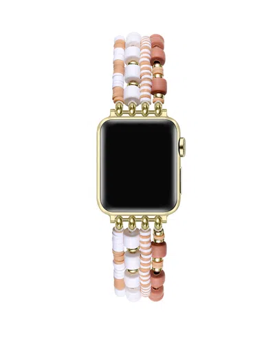 Posh Tech Emily Beaded Band For Apple Watch In Neutral