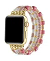 Posh Tech Emily Beaded Band For Apple Watch In Multi