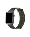 Posh Tech Emmett Nylon Band For Apple Watch, Fits All Apple Watch Models In Green