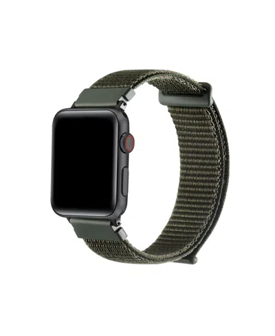 Posh Tech Emmett Nylon Band For Apple Watch, Fits All Apple Watch Models In Green