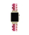 Posh Tech Fling Beaded Band For Apple Watch In Multi
