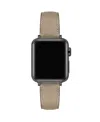 Posh Tech Hunt Distressed Leather Band For Apple Watch In Brown