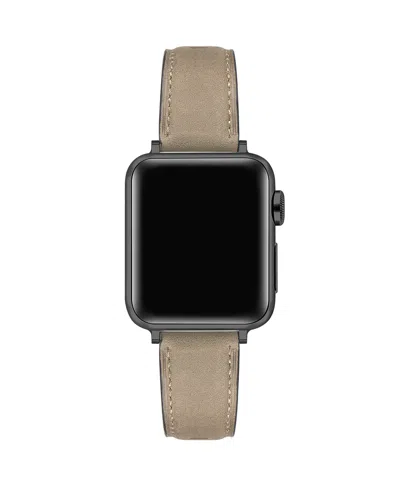 Posh Tech Hunt Distressed Leather Band For Apple Watch In Brown
