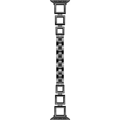Posh Tech Journey Stainless Steel Apple Watch® Watchband In Metallic
