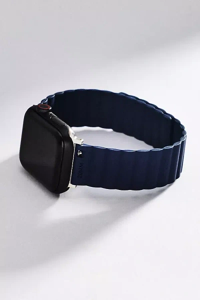 Posh Tech Magnetic Apple Watch Band In Blue