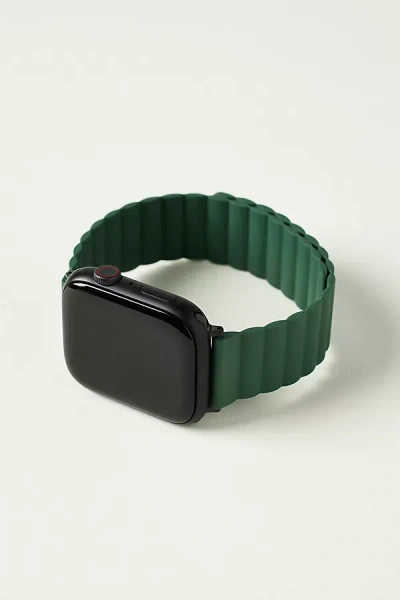 Posh Tech Magnetic Apple Watch Band In Green