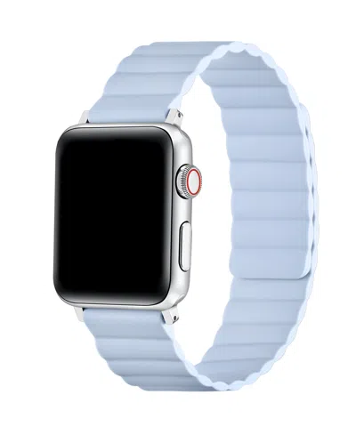 Posh Tech Magnetic Silicone Band For Apple Watch In White