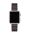 Posh Tech Magnetic Silicone Band For Apple Watch In Brown