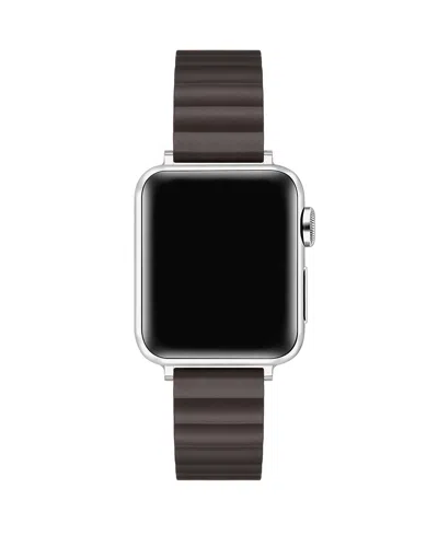 Posh Tech Magnetic Silicone Band For Apple Watch In Brown