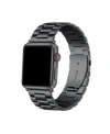 Posh Tech Maxwell Stainless Steel Band For Apple Watch In Titanium