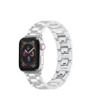 POSH TECH MEN'S AND WOMEN'S RESIN BAND FOR APPLE WATCH WITH REMOVABLE CLASP 38MM