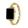 Posh Tech Poppy Rhinestone Band For Apple Watch In Gold