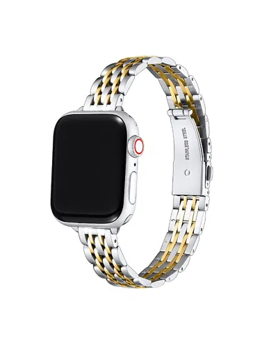 Posh Tech Rainey Skinny Stainless Steel Band For Apple Watch In Multi