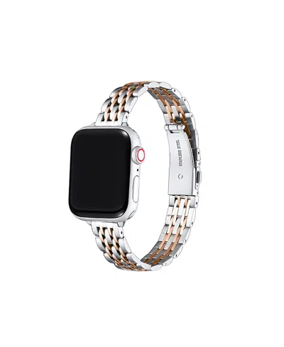 Posh Tech Rainey Skinny Stainless Steel Band For Apple Watch In Multi