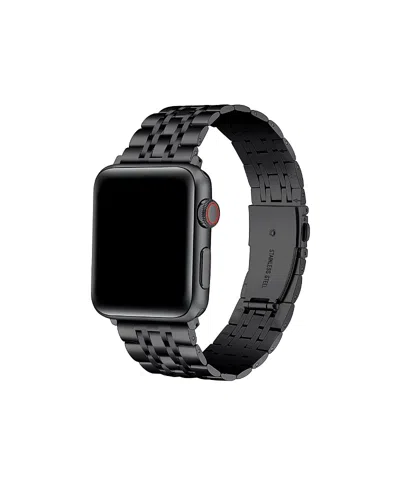 Posh Tech Rainey Stainless Steel Band For Apple Watch In Black