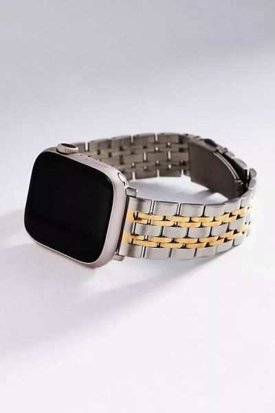 Posh Tech Rainey Stainless Steel Band For Apple Watch In Gold