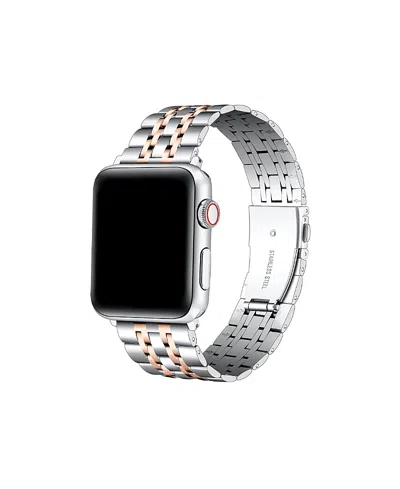 Posh Tech Rainey Stainless Steel Band For Apple Watch In Gray