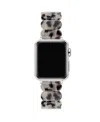 Posh Tech Reese Resin Band For Apple Watch In Gray