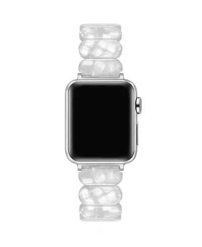 Posh Tech Reese Resin Band For Apple Watch In White