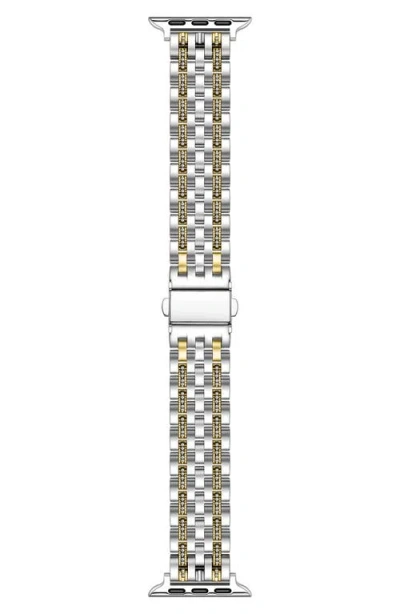 Posh Tech Remy Rhinestone & Stainless Steel Apple Watch® Watchband In Multi