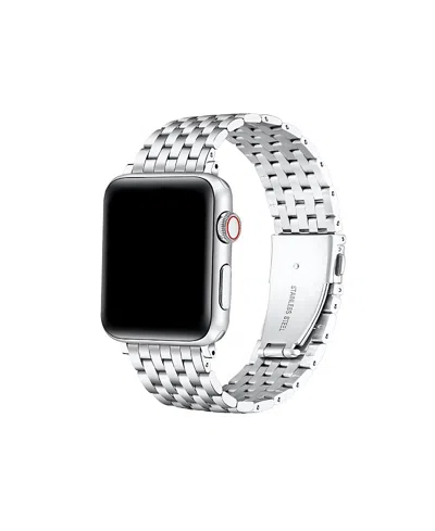 Posh Tech Remy Stainless Steel Band For Apple Watch In Red