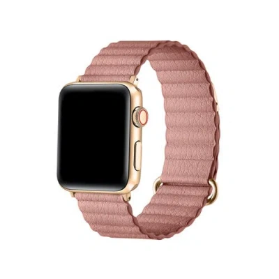 Posh Tech Riley Magnetic Leather Band For Apple Watch In Multi