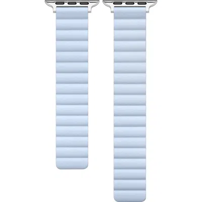 Posh Tech Silicone Apple Watch® Watchband In Blue